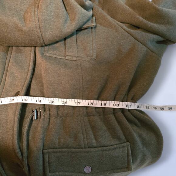 Torrid Fleece Sherpa Lined Anorak - Size 4X - Picture 8 of 9